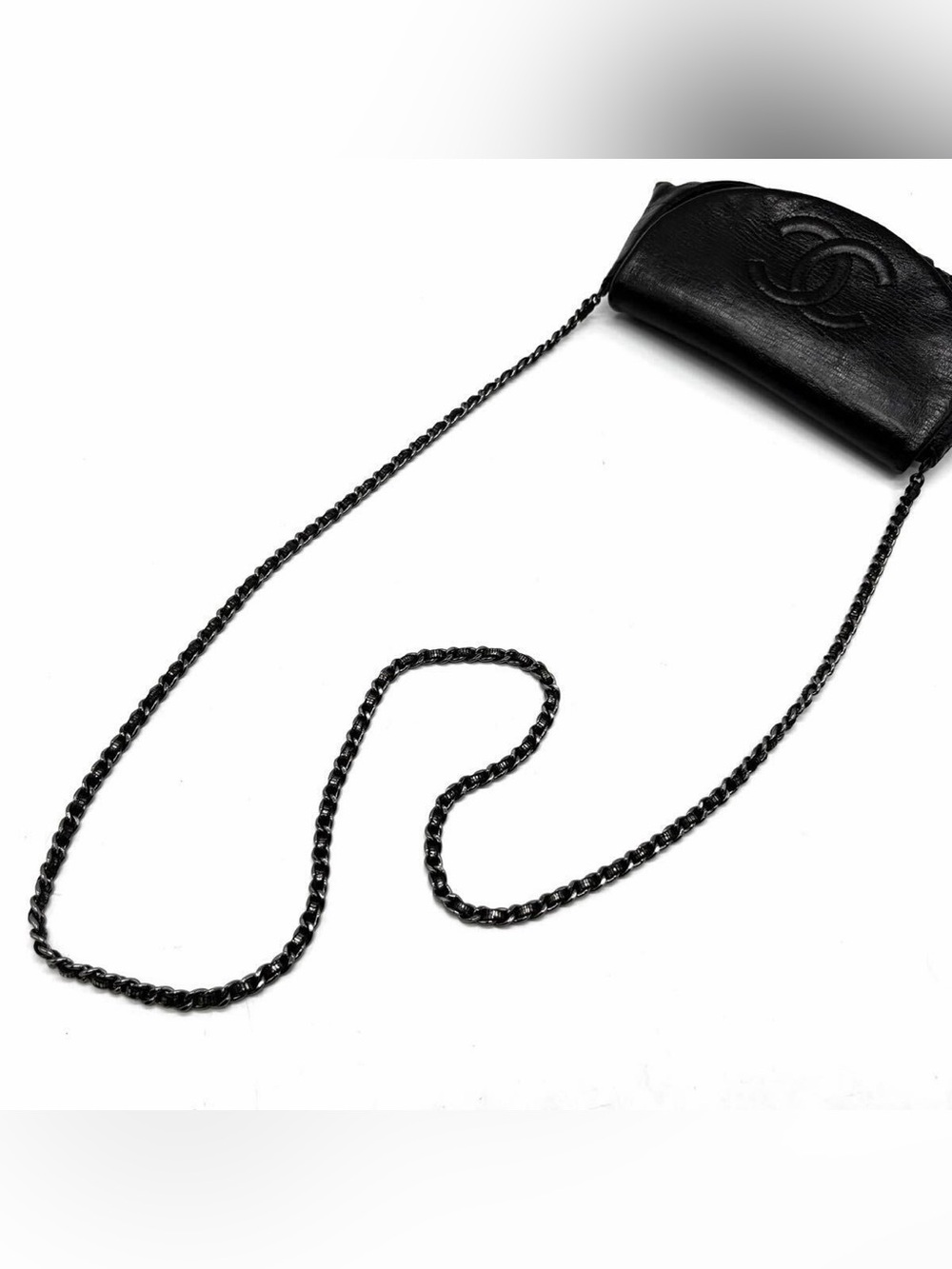 CHANEL HALF MOON WALLET ON CHAIN CC Flap Crossbody - Picture 6 of 10
